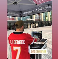Corporate Event DJ at Stadium