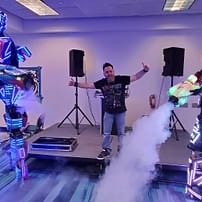 LED Robots and Corporate Events DJ Services